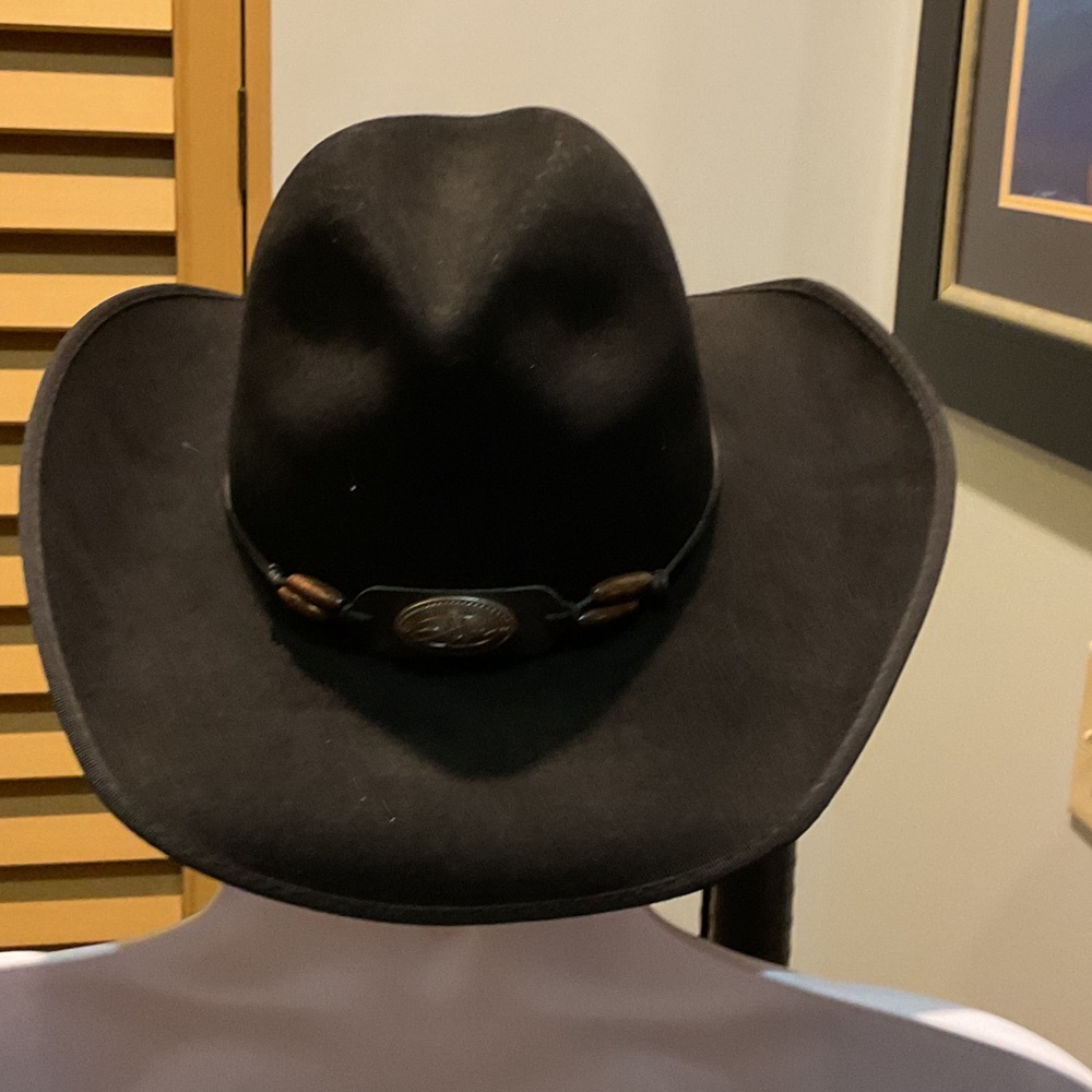 Toby Keith wool Men's Black Cowboy Hat